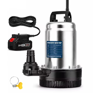 Bomba de Agua Sumergible Inalámbrica de Alto Flujo, Bomba de Drenaje Portátil para Inundaciones, Jardín, Piscina y Granja - Product Image 1