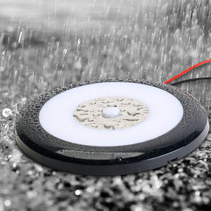 Lampe de plafond intérieure <span class=keywords><strong>pour</strong></span> <span class=keywords><strong>camping</strong></span>-<span class=keywords><strong>car</strong></span>, bateau, en aluminium + PC, ultra-mince, à <span class=keywords><strong>LED</strong></span>, double couleur blanc rouge ambre en option, indice de protection IP67, DC12V - Product Image 2