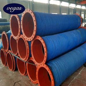 Discharge and Suction <strong>Hose</strong> With Steel Wire <strong>Spiral</strong> Reinforced 1-12 Inch Heavy Duty Water Sand Mud Flexible Rubber <strong>Hose</strong> - Product Image 1