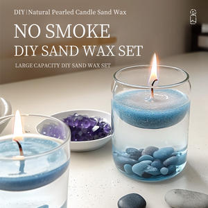 Grote capaciteit poederzand kaarswas parelwas op maat gemaakte <span class=keywords><strong>bulk</strong></span> kaarszandwas - Product Image 6