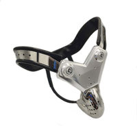 Ceinture de chasteté en acier inoxydable pour hommes, dispositif de bondage CBT, anti-infidélité, verrou d'abstinence, version simple, cage à pénis, jouets sexuels