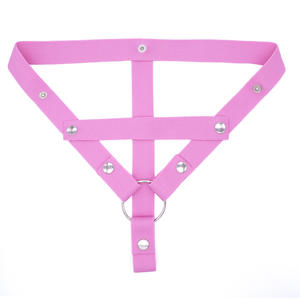 Bevestigingsriem met elastische ring, kuisheidsgordel, kooien voor mannen, hulpriem, drievoudig breed, terughoudendheid, trekbevestiging, kuisheidsgordel - Product Image 5