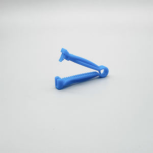 Kit klip kancing perut babi anak anjing kucing kelinci penjepit kabel pusar peralatan pertanian anak plastik Cub Tang Lahir - Product Image 5