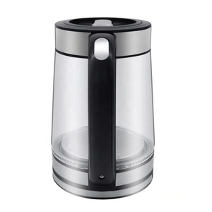 Custom 2.0L High Borosilicate Glass Cordless <b>Kettle</b> 360 Rotational Base Tea Filter Boil-Dry <b>Temperature</b> <b>Control</b> - Product Image 4