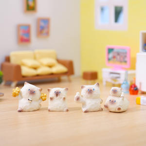 YD TOYS Creativo Adorabile Gatto Cartoon, Decorazione da Scrivania in Vetro, Ornamento Regalo, Scatola Misteriosa Emozionale PAI, Vendita all'Ingrosso - Product Image 3