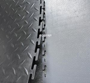 Carrelages de sol à emboîtement en PVC pour atelier industriel Revêtement de sol de garage antidérapant avec design moderne résistant à l'usure - Product Image 3