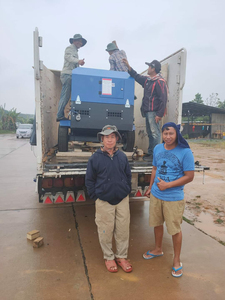 جودة عالية جهاز حفر الألغام ضاغط ديزل 350CFM مقطورة محمولة برغي ضاغط الهواء - Product Image 5