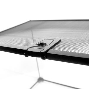 DRH Regenwald-Reptilienterrarium, Stapelbares Design mit Oberem Lüftungsgitter & Ausbruchsicheren Schlössern, Glas-Reptiliengehege - Product Image 5