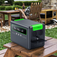 Hors réseau 220v maison extérieure haute capacité batterie externe 3kw Portable Camping générateur solaire onde sinusoïdale pure 3000w centrale électrique