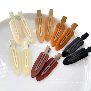 ปิ่นปักผมเรซินสีน้ำตาลด้านอุปกรณ์จัดแต่งทรงผมไม่งอไม่ยับ - Product Image 1