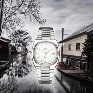 Montre analogique simple pour homme <span class=keywords><strong>IBSO</strong></span>, mouvement Seiko à quartz, alliage, étanche 3ATM, bracelet en acier inoxydable, luxe, dernier modèle, mouvement original. - Product Image 3