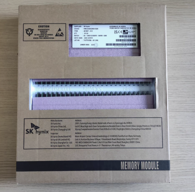 For Original SK samsung 256G 2S4RX4 PC5-5600B REG DDR5 5600 PC5-4800B-RA PC5-4800E 4800 Server Memory PC5-5600B Server Memory