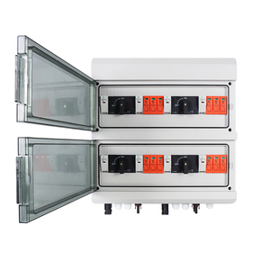 Boîtier de Combinaison Solaire Photovoltaïque DC WSDB-PV1/1 IP65 1/2/3/4 Entrées 1/2/3/4 Sorties pour Chaînes de 1/2/3/4 Coupelles 16A 500V 1000V 1500V pour Système Solaire - Product Image 6