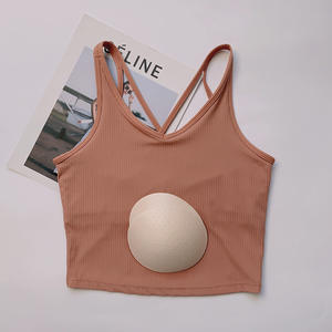 Chaleco Deportivo Transpirable Xiyang Muxue de Spandex/Nylon con Almohadillas para el Pecho, para Fitness, Yoga, Entrenamiento, Corte Ajustado, Sin Mangas, para Verano - Product Image 6