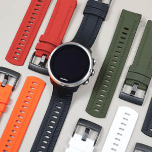 Correa de reloj de silicona con textura de neumático deportivo, venta al por mayor, correa de reloj inteligente transpirable suave para Suunto <span class=keywords><strong>9</strong></span> Baro - Product Image 6