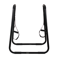 Équipement de fitness portable pour la maison, barre de musculation en acier, station de pompes, barres parallèles pour tractions avec montage facile