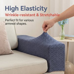 Copri <span class=keywords><strong>Bracciolo</strong></span> Elastico per <span class=keywords><strong>Divano</strong></span>, Protezione Antigraffio per Gatti, Rinforzato, Resistente allo Sporco, Protettore in Tessuto per la Casa - Product Image 4