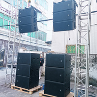 Altavoz Line Array de 3 Vías y 12 Pulgadas, Sistema PA de 800W Máx. y 1600W Pico para Escenarios y Eventos al Aire Libre