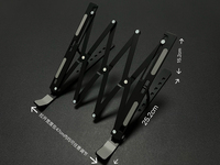 Support pour ordinateur portable jusqu'à 17,3 pouces, compatible avec de nombreux modèles, en alliage d'aluminium, pliable, ergonomique, pour jeux, tablette, PC, avec refroidissement