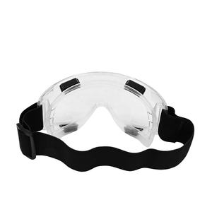 نظارات أمان ULTAC بإطار PVC مطابقة لمعايير <span class=keywords><strong>ANSI</strong></span> <span class=keywords><strong>Z87.1</strong></span> وEN166F، عدسات مضادة للضباب والخدش، شريط مرن، حماية كاملة للجانبين - Product Image 2