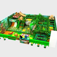 Équipement de terrain de jeu intérieur personnalisé direct d'usine jeu en plastique souple pour enfants parc d'attractions toboggan pour l'école