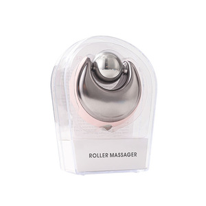 Logotipo Personalizado 360 °   Massageador Facial Rotativo com Rolos Frios, Ferramentas de Cuidados com a Pele em Casa, Mini Globos de Gelo Metálicos - Product Image 5