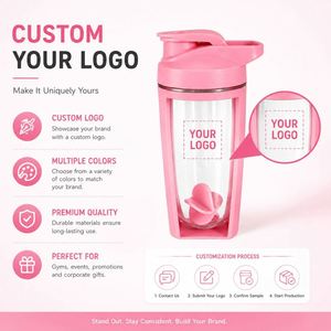 Custom Logo 500Ml 17Oz Portable Scale Cup Milkshake Protein Gym Fitness Sports Gift Water Plastic <b>Shaker</b> <b>Bottle</b> - Product Image 6
