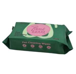 Biodegradável <span class=keywords><strong>Pet</strong></span> <span class=keywords><strong>Wipes</strong></span> for Dogs & Cats Limpeza e Higiene Toalhetes para patas, corpo e bunda, Unscented, 80 Contagem - Product Image 3