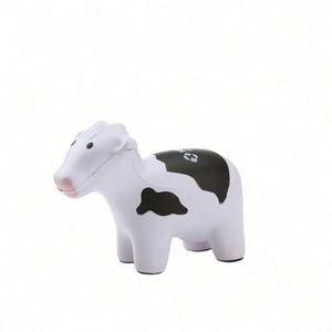 Custom Cow-Shaped PU Foam Stress Ball for Kids Printed Logo Antistress <b>Animal</b> Toy - Product Image 2