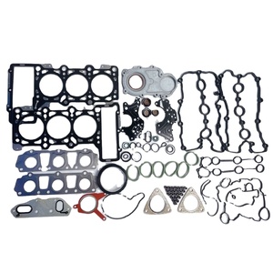Kit pembangunan kembali gasket mesin pemeriksaan kualitas tinggi pabrik set segel paking penuh untuk Audi C6 2,4 L BDW 06E103149AT 06E103148AT - Product Image 1
