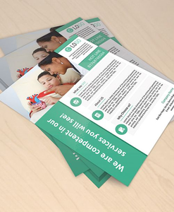 Продвижение пользовательского меню листовка флаер постер печать сервис - Product Image 6