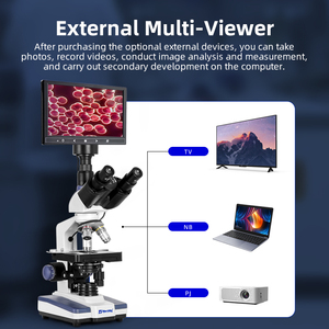 Microscopio de Campo Oscuro Profesional Murzider MSD1012, Analizador de Células Sanguíneas, Prueba de Lípidos en Sangre con Una Sola Gotilla - Product Image 2