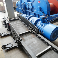Convoyeur à grattoirs électrique haute efficacité, moteur puissant de 22 kW, marque Zhongmei, modèle SGB420/22, capacité de 60 t/h, utilisation en mine, durée de vie de 1,5 an