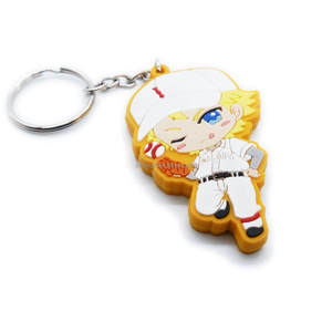 3D lindo dibujos animados Anime <span class=keywords><strong>llavero</strong></span> accesorios PVC moda cumpleaños regalo bolsa colgante Kawed figura <span class=keywords><strong>llavero</strong></span> - Product Image 2