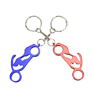 Barato Oar Paddle Abrebotellas Llaveros de colores personalizados Abrebotellas - Product Image 5