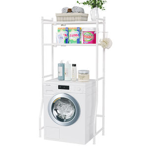 <span class=keywords><strong>Étagère</strong></span> de Rangement Multifonctionnelle <span class=keywords><strong>à</strong></span> 2 Niveaux pour Maison, Gain de Place, Autoportante au Sol, pour Salle de Bain et <span class=keywords><strong>Machine</strong></span> <span class=keywords><strong>à</strong></span> <span class=keywords><strong>Laver</strong></span> - Product Image 2