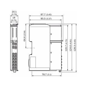Relais de sécurité SI-CK RLY3-EMSS100 pour capteurs sans potentiel, 24V DC, 2 canaux, 2 contacts N/O à guidage positif 6A - Product Image 3