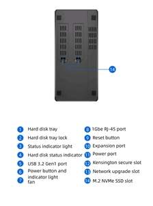 Serveur Tower DiskStation Plus Series DS723+ (sans disques) Stockage réseau DS723+ - Product Image 6