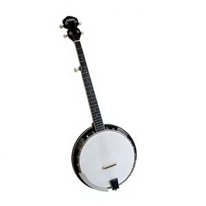 Banjo 4 cordes Aiersi de haute qualité avec logo personnalisé, instrument de <span class=keywords><strong>bluegrass</strong></span>, prix d'usine, pour les fans de guitare à cordes - Product Image 1