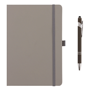 Ensemble cadeau de carnet de notes personnalisé avec logo d'entreprise, carnet en cuir PU écologique, couverture rigide avec stylo, carnets pour étudiants
