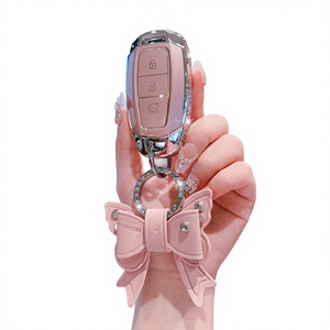 Accessoires de voiture Porte-clés pour <span class=keywords><strong>Hyundai</strong></span> Solaris 2021 Accent Ix25 Creta 2020 Elantra Tucson Verna <span class=keywords><strong>I20</strong></span> Housse de <span class=keywords><strong>clé</strong></span> - Product Image 1