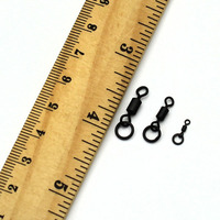 Pêche à la carpe Micro crochet anneau pivotant Flexi accessoires pour pêche à la carpe pivotant roulant avec anneau pour D-Rig Chod Rig Tackle