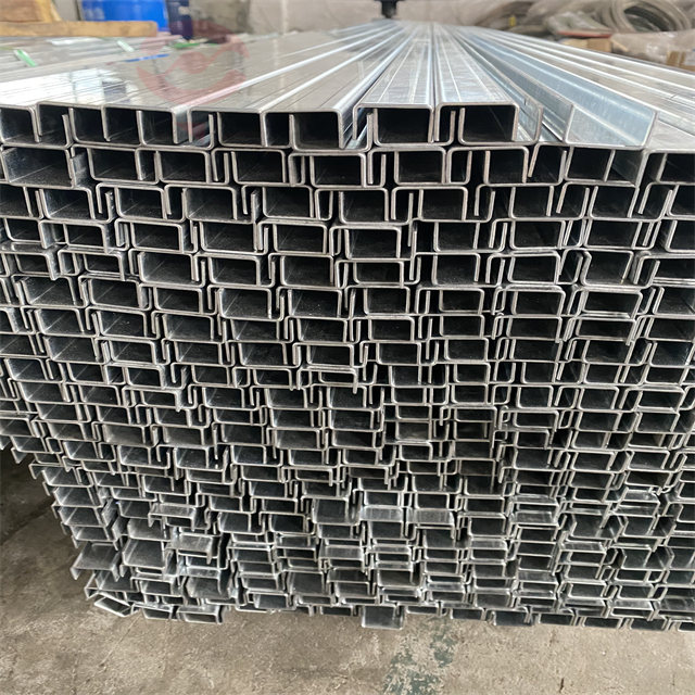 Top Sales Galvanized Steel Cold Formed Section Steel Structural Channel U or C Shape Channel Steel