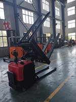 Chariot transpalette électrique Yancha personnalisé à propulsion arrière (RWD) au lithium-ion, 3 tonnes, avec opérateur debout, nouveau gerbeur rotatif efficace pour machines