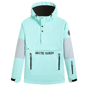 Combinaison de ski deux pièces imperméable pour femmes pour les sports d'hiver <span class=keywords><strong>salopette</strong></span> chaude de <span class=keywords><strong>neige</strong></span> en plein air avec costume de combinaison de <span class=keywords><strong>neige</strong></span> coupe-vent - Product Image 5