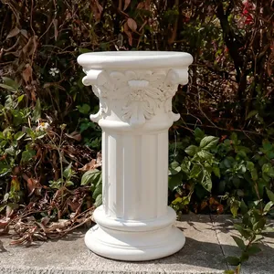 <span class=keywords><strong>Statua</strong></span> di Colonna <span class=keywords><strong>Greca</strong></span>, 40 cm di Altezza, Elegante Scultura di Colonne Romane Greche Bianche, Supporto Decorativo per Esterni, Giardino, Patio, Matrimoni - Product Image 5