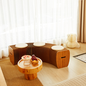 Callfeny – chaise pliante en papier de Style nordique, décor de maison, chaise pliante en papier, banc Long, décoration de meubles de maison - Product Image 5