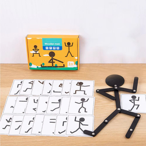 Puzzle 3D Montessori Sportif : Jeu d'éveil éducatif en bois pour enfants, améliore les compétences manuelles, idéal comme cadeau - Product Image 5
