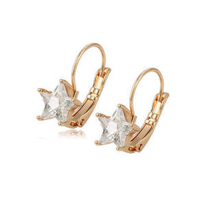 Boucles d'oreilles en diamant naturel pour femmes, plaquées or, personnalisables, fournitures en gros de haute qualité, best-sellers - Product Image 3