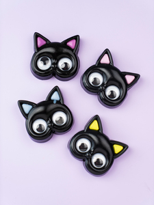 Jouet à presser en forme de chaton de dessin animé pour enfants, en matériau TPR, couleur personnalisable, gadget anti-stress et anti-anxiété - Product Image 3